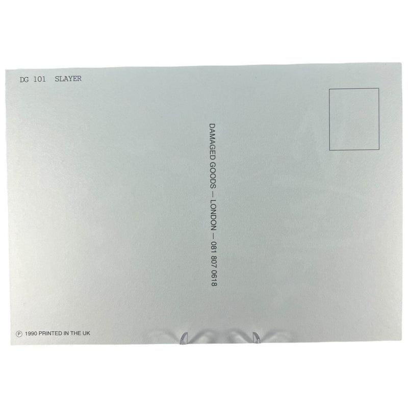 Slayer 101 Post Card - DD Music Geek