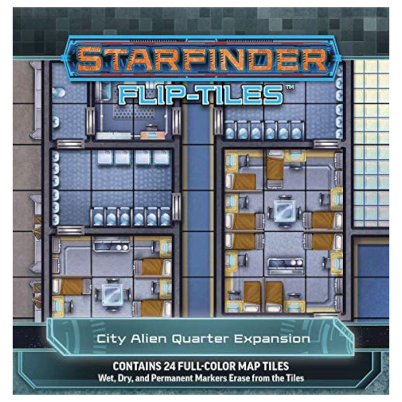 Starfinder Flip-Tiles: City Alien Quarter Expansion