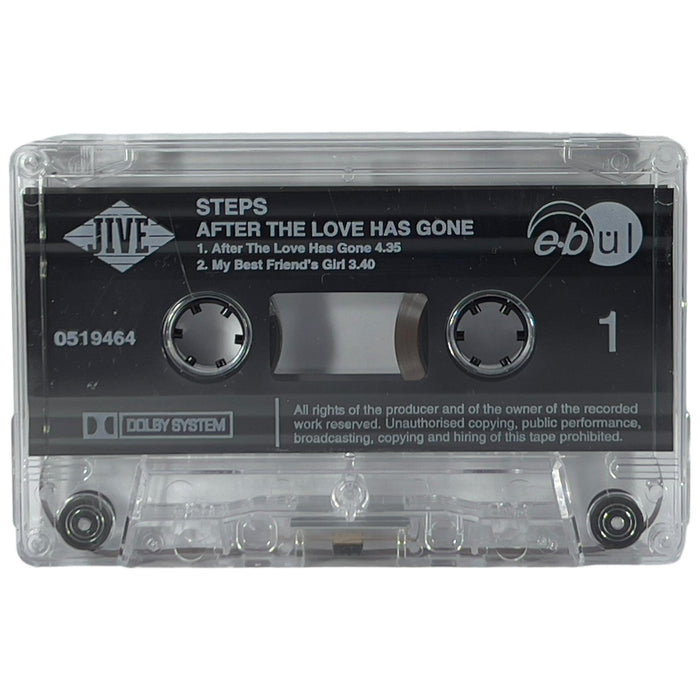 Steps: After The Love Has Gone [Preowned Cassette] VG+/VG+ - DD Music Geek