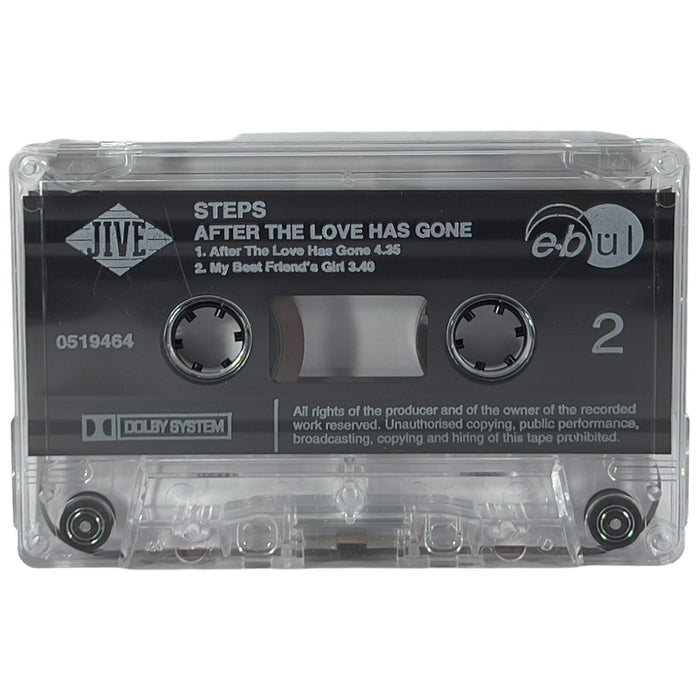 Steps: After The Love Has Gone [Preowned Cassette] VG+/VG+ - DD Music Geek