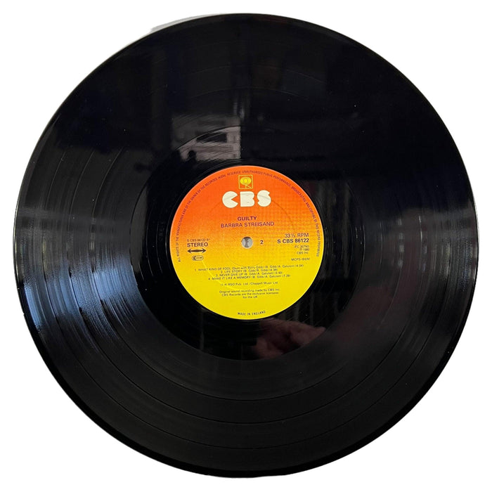 Streisand: Guilty [Preowned Vinyl] VG/VG - DD Music Geek