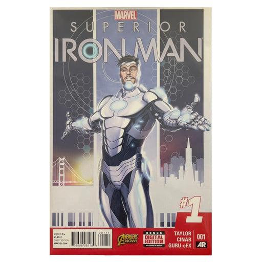 Superior Iron Man #1 [FIRST PRINT] [PREOWNED COMIC] - DD Music Geek