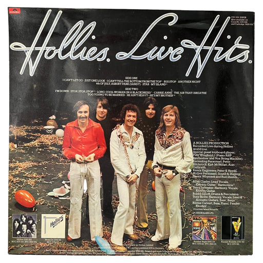 The Hollies: Hollies Live Hits [Preowned Vinyl] VG/VG - DD Music Geek