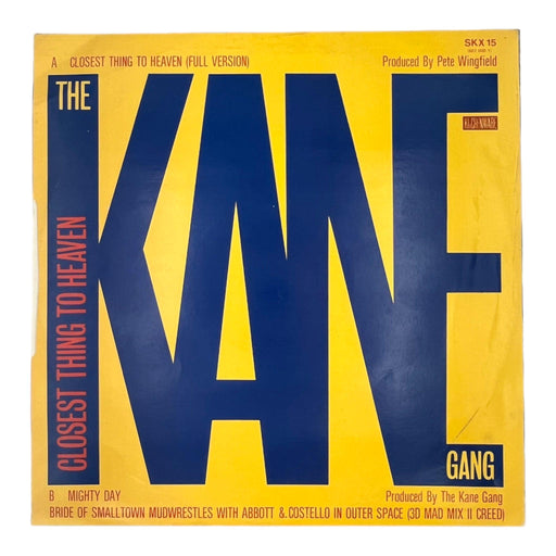 The Kane Gang: Closest Thing To Heaven 12" [Preowned Vinyl] VG/VG - DD Music Geek