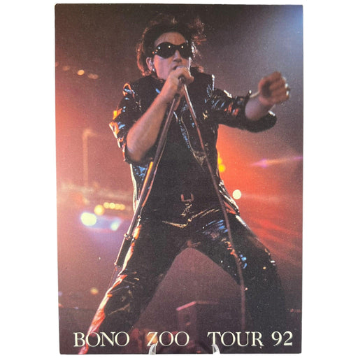 U2 Bono Zoo Tour 92 Post Card - DD Music Geek