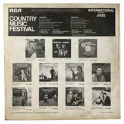 Various: Country Music Festival [Preowned Vinyl] G+/VG - DD Music Geek
