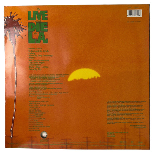 Wang Chung: To Live and Die In L.A. [Preowned Vinyl] VG+/VG+ - DD Music Geek