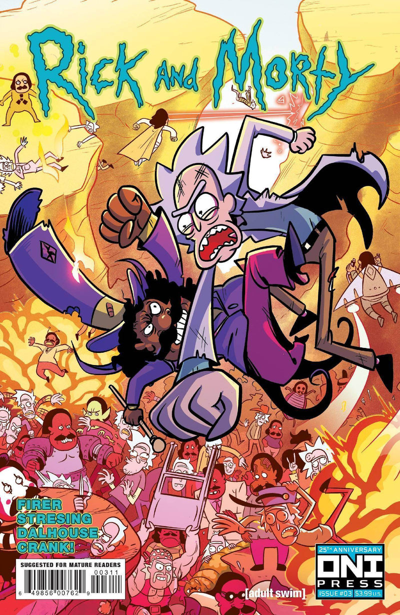 RICK AND MORTY #3 CVR A STRESING - DD Music Geek