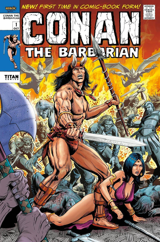 CONAN BARBARIAN #1 CVR D ZIRCHER RETRO - DD Music Geek