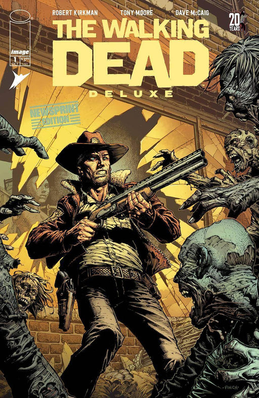 WALKING DEAD DELUXE #1 NEWSPRINT ED (ONE-SHOT) - DD Music Geek