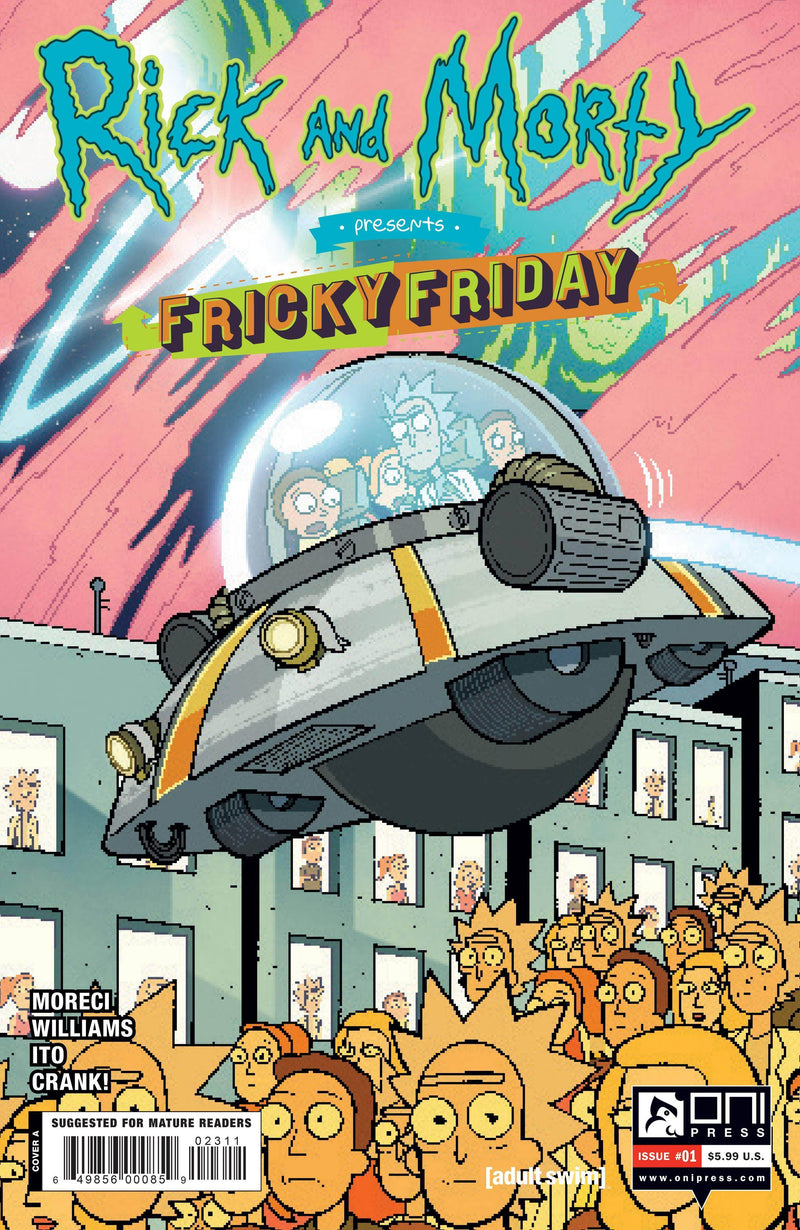 RICK AND MORTY PRESENTS FRICKY FRIDAY #1 CVR A WILLIAMS - DD Music Geek
