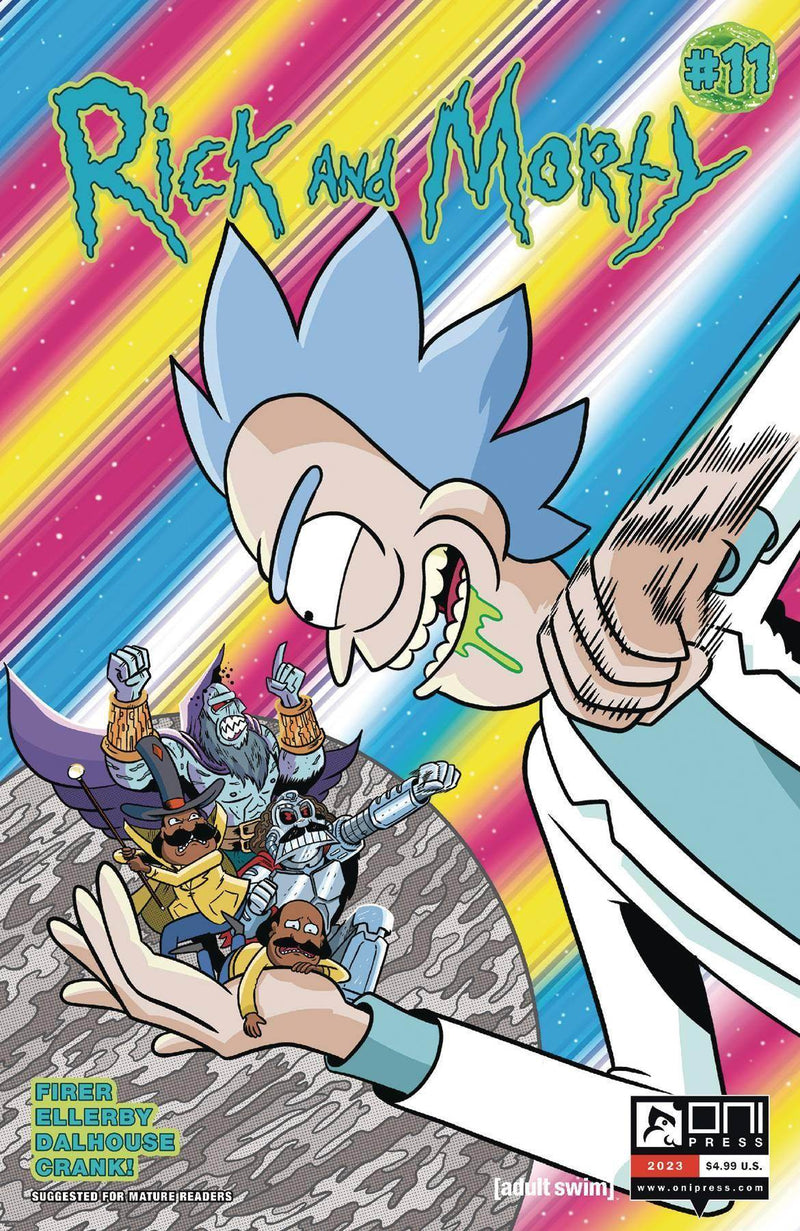 RICK AND MORTY #11 CVR A ELLERBY - DD Music Geek