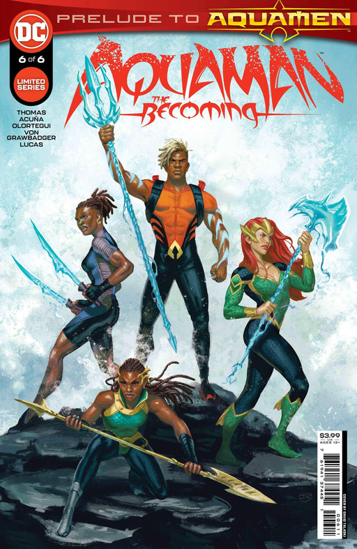 AQUAMAN THE BECOMING #6 (OF 6) CVR A TALASKI - DD Music Geek