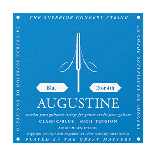 Augustine A4BL Classic Blue Single String - D/4th - DD Music Geek