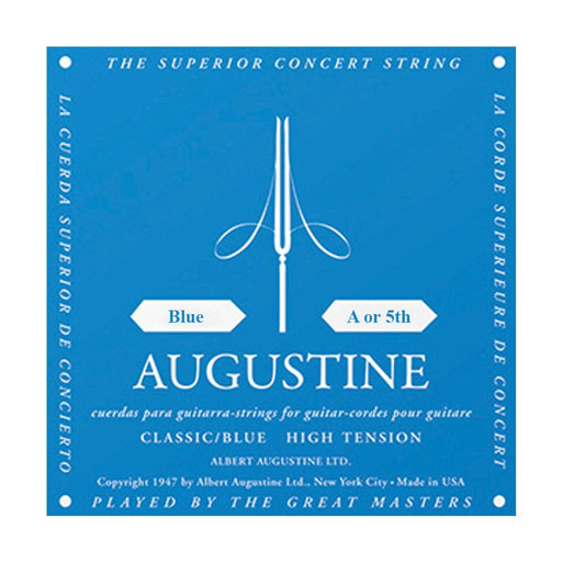 Augustine A5BL Classic Blue Single String - A/5th - DD Music Geek