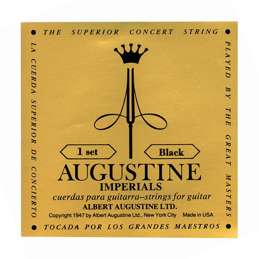 Augustine AIBK Imperial Black String Set - DD Music Geek