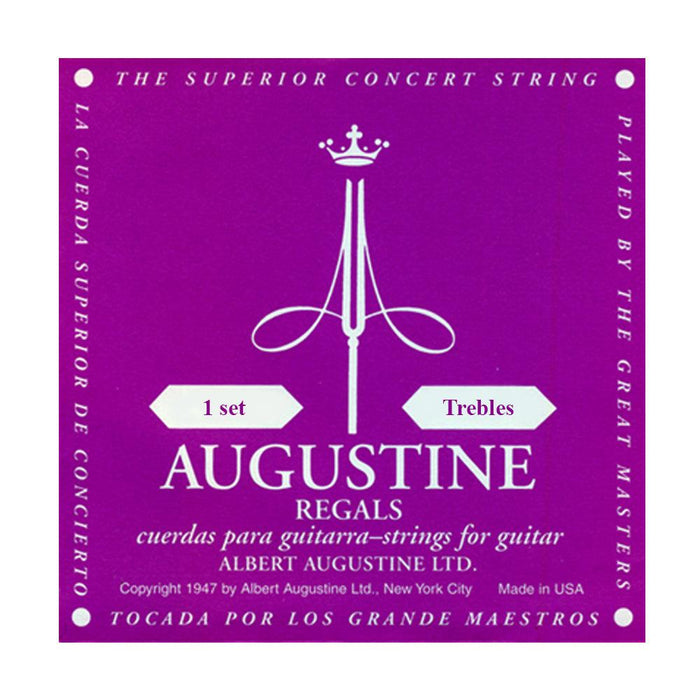 Augustine ARTS Regal Treble String Set - DD Music Geek