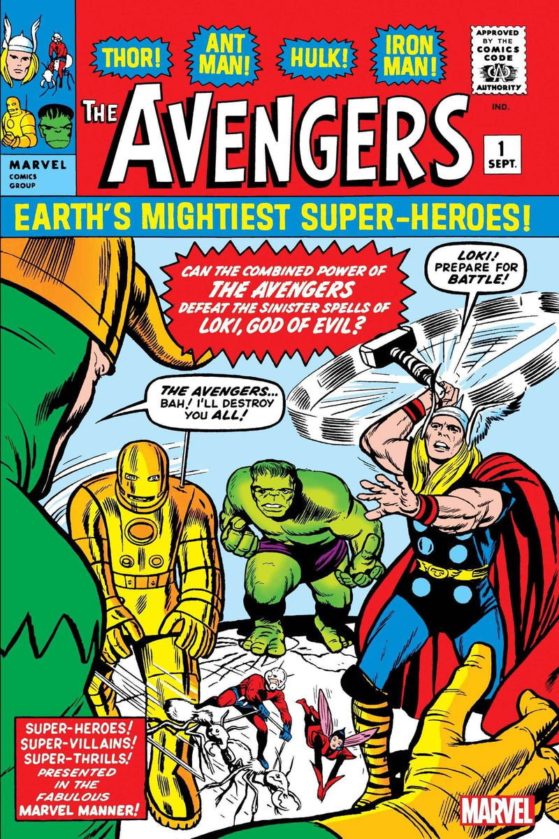 AVENGERS #1 FACSIMILE EDITION - DD Music Geek