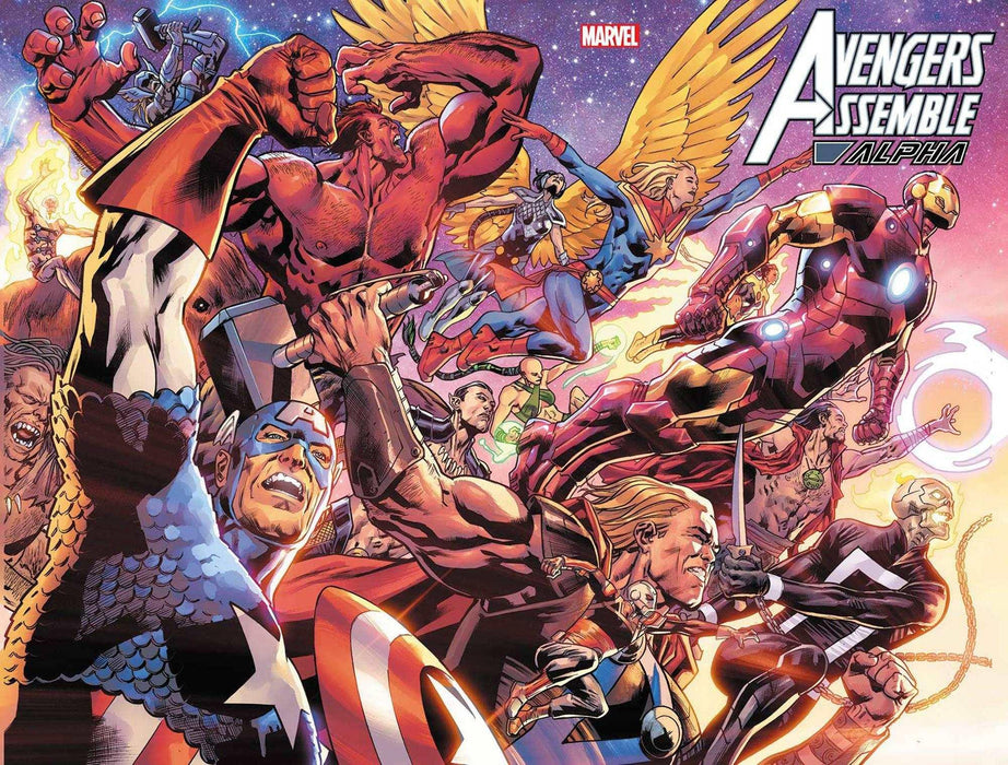 AVENGERS ASSEMBLE ALPHA #1 HITCH WRPAD CVR - DD Music Geek