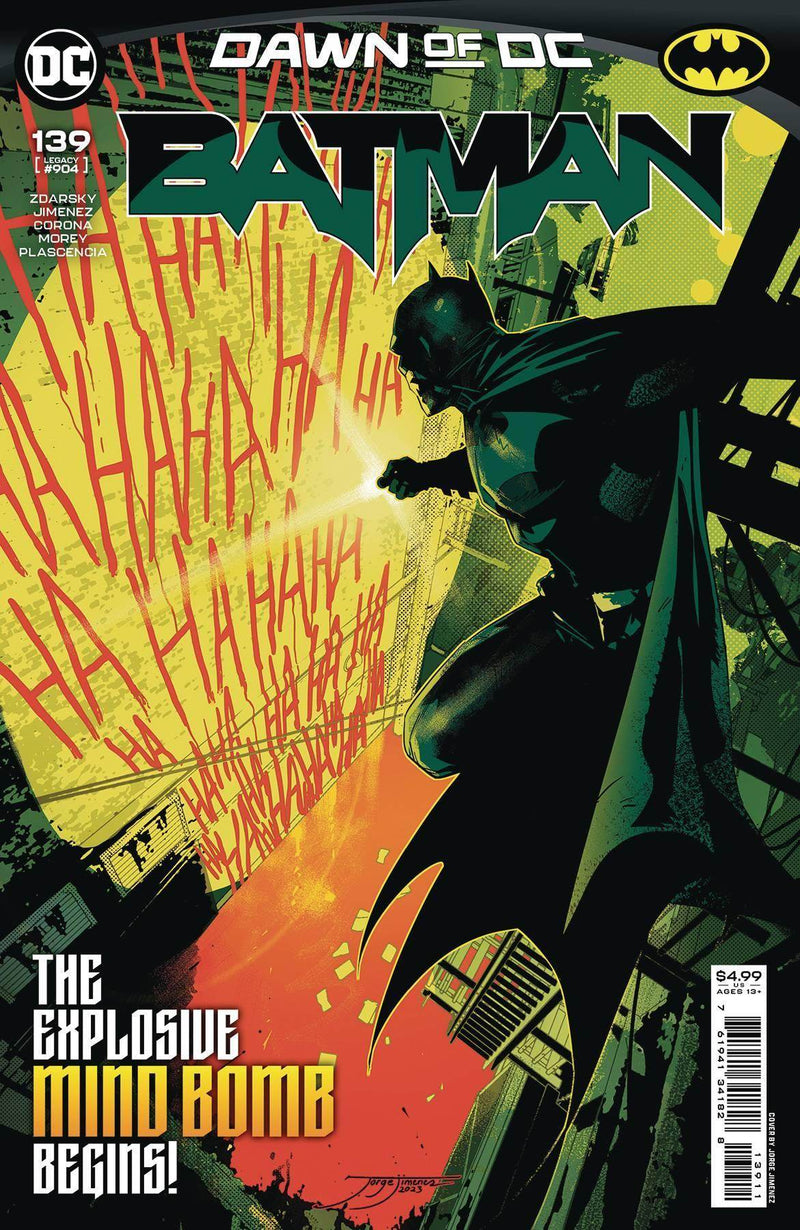 BATMAN #139 CVR A JORGE JIMENEZ - DD Music Geek