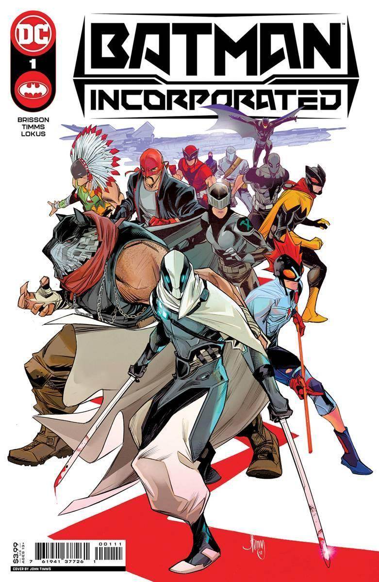 BATMAN INCORPORATED #1 CVR A TIMMS - DD Music Geek