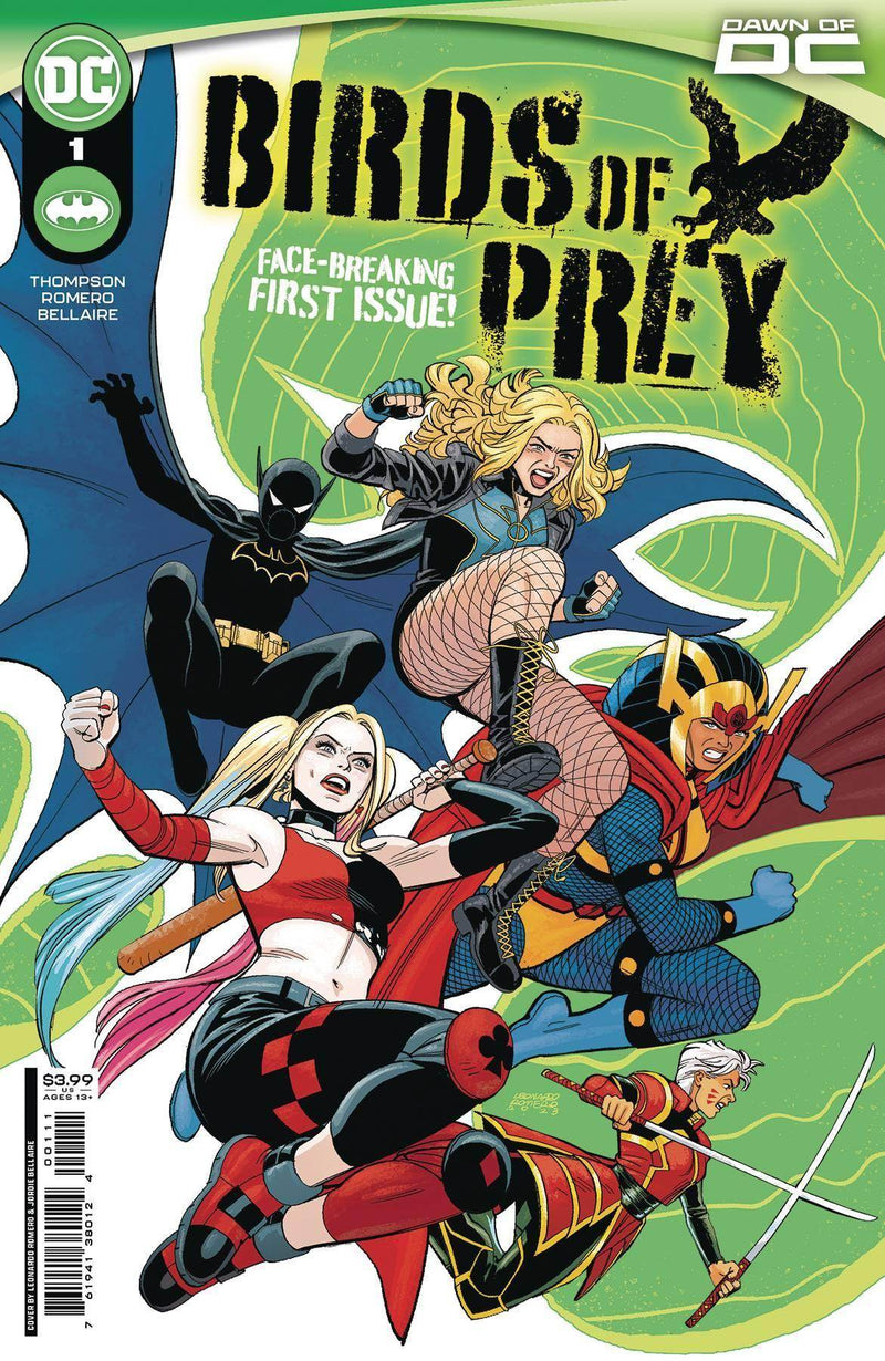 BIRDS OF PREY #1 CVR A LEONARDO ROMERO - DD Music Geek