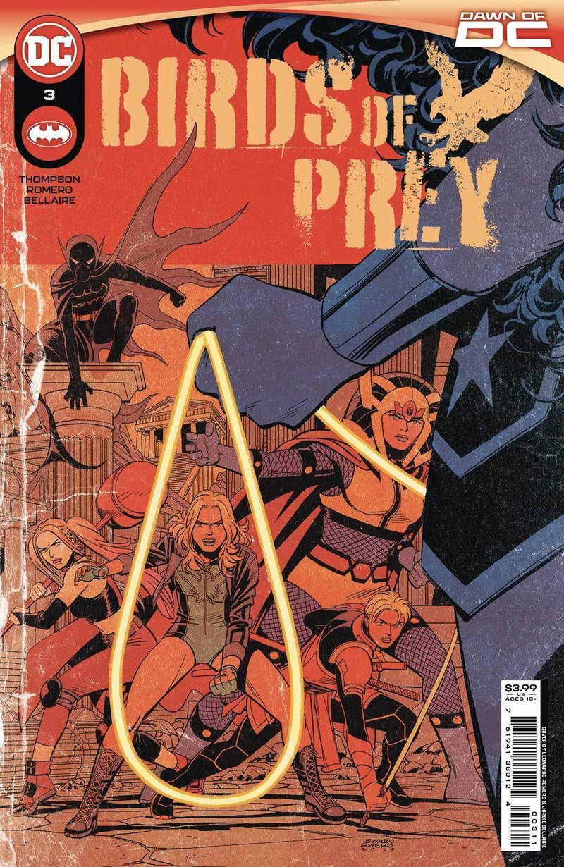 BIRDS OF PREY #3 CVR A LEONARDO ROMERO - DD Music Geek