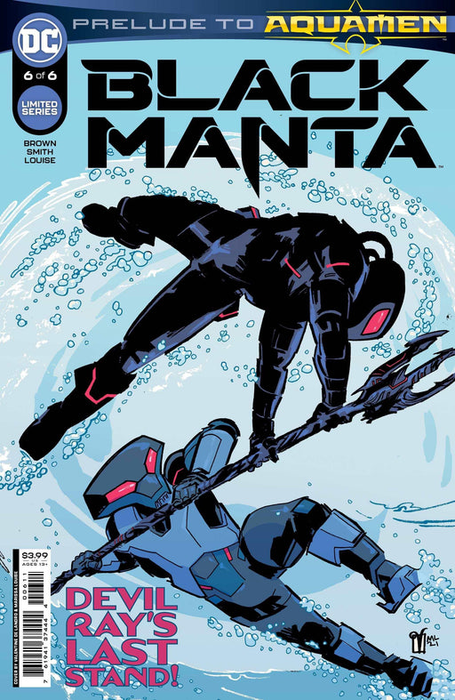 BLACK MANTA #6 (OF 6) CVR A DE LANDRO - DD Music Geek