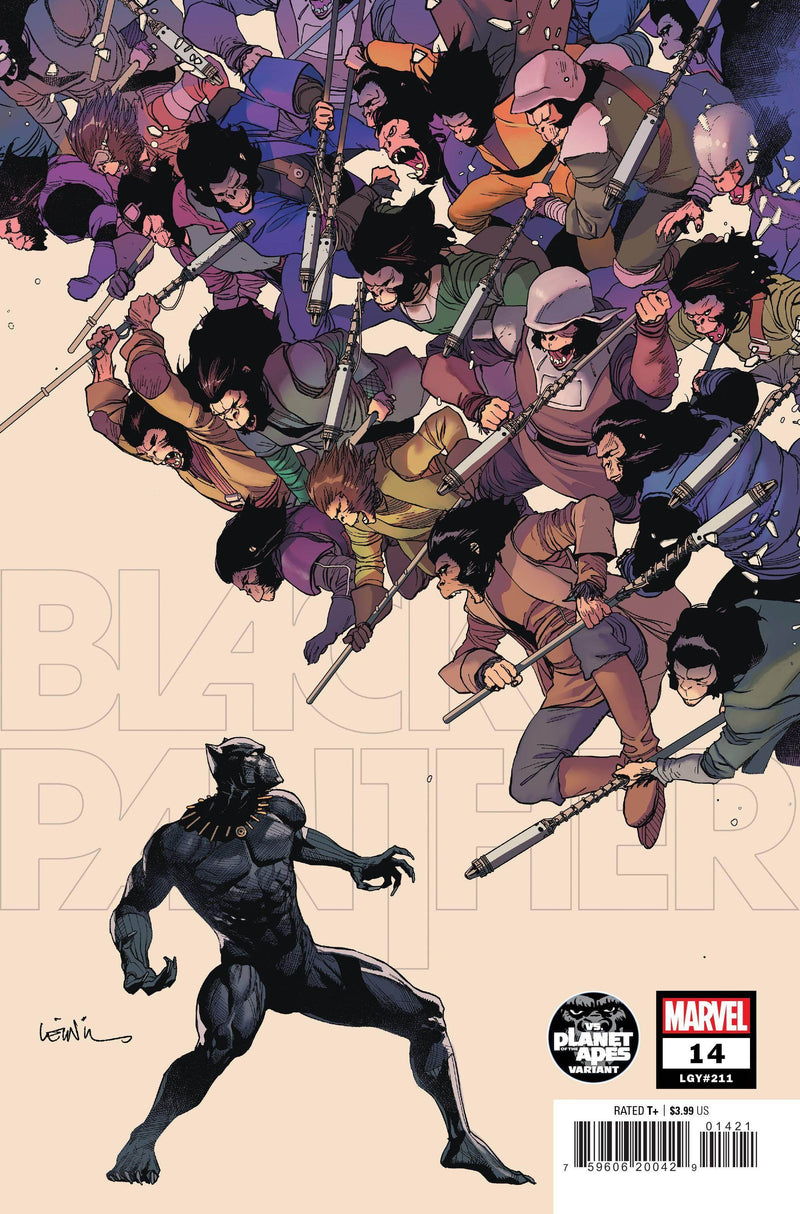 BLACK PANTHER #14 YU PLANET OF THE APES VAR - DD Music Geek