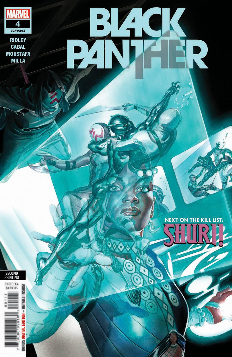 BLACK PANTHER #4 2ND PTG ALEX ROSS VAR - DD Music Geek