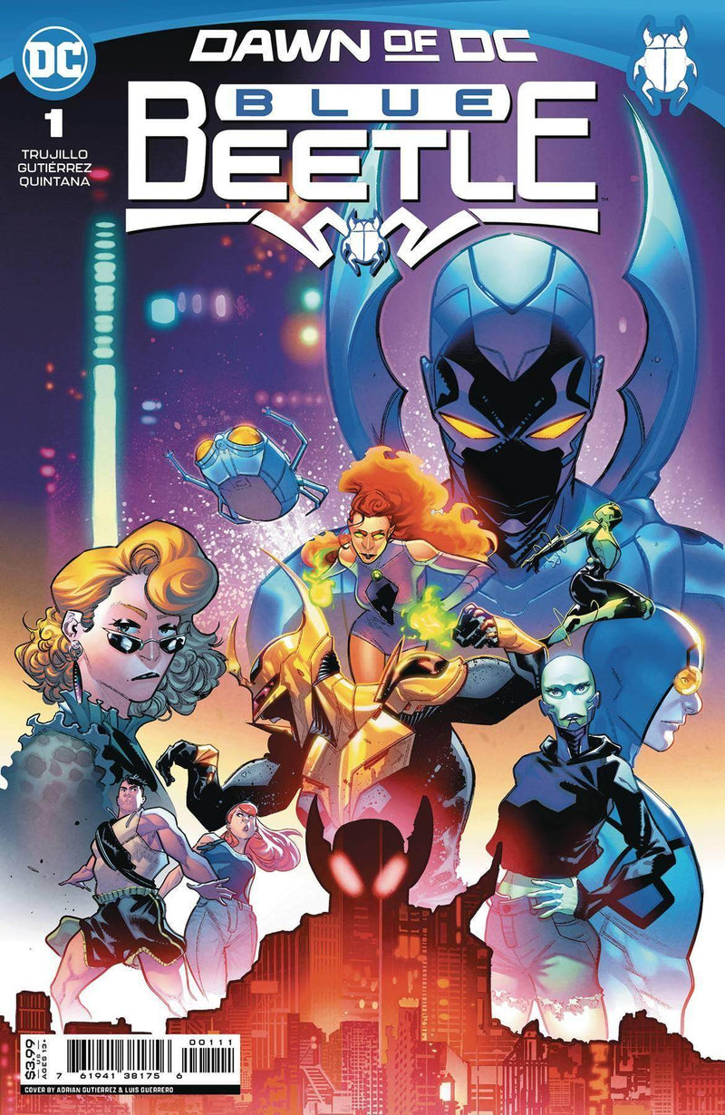BLUE BEETLE #1 CVR A ADRIAN GUTIERREZ - DD Music Geek