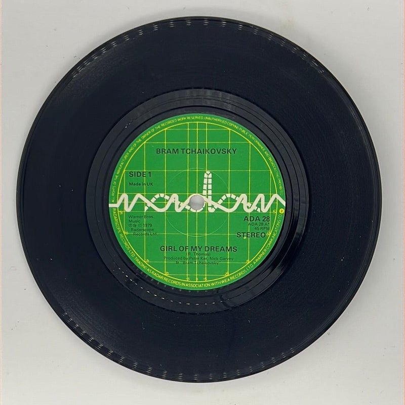 Bram Tchaikovsky: Girl Of My Dreams [Preowned  7" VINYL] VG+/VG - DD Music Geek