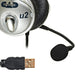 CAD USB Stereo Headphones with Cardioid Condenser Microphone - DD Music Geek