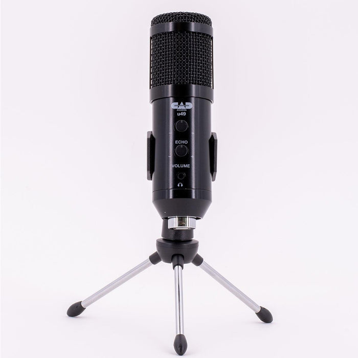 CAD USB Studio Microphone Kit with Headphone Monitor - DD Music Geek