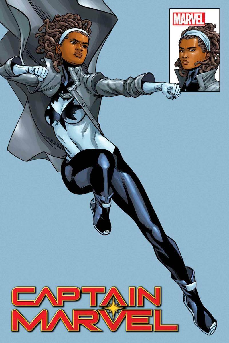 CAPTAIN MARVEL #50 GARRON MARVEL ICON VAR - DD Music Geek