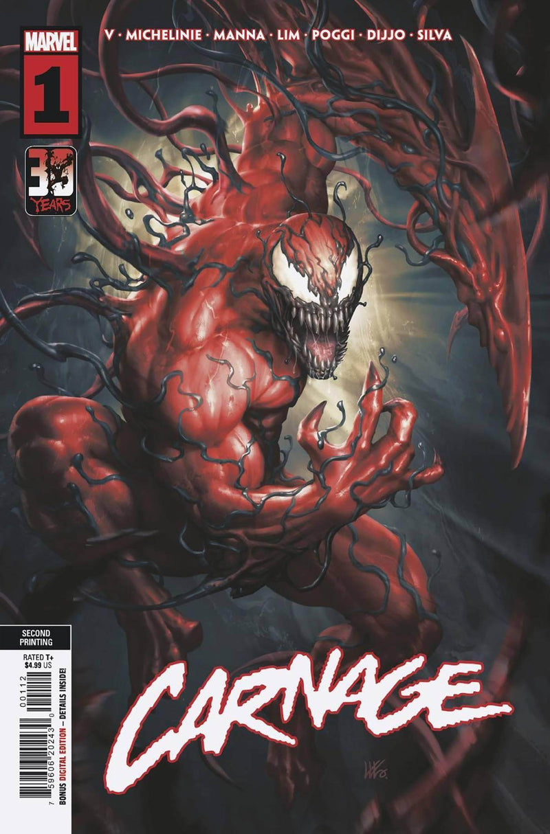 CARNAGE #1 2ND PTG KUNKKA VAR - DD Music Geek