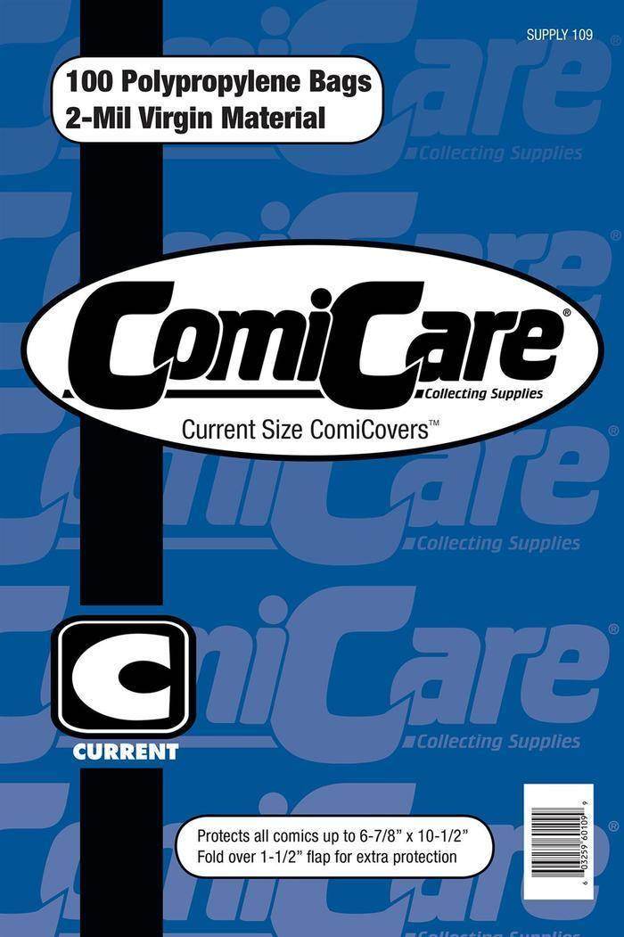 ComiCare Current Size ComiCover Bags (2-mil) - DD Music Geek