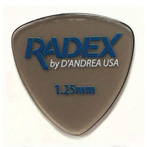 D'Andrea 346 Radex Smoke Pick Pack ~ 1.25mm ~ 6 Picks - DD Music Geek