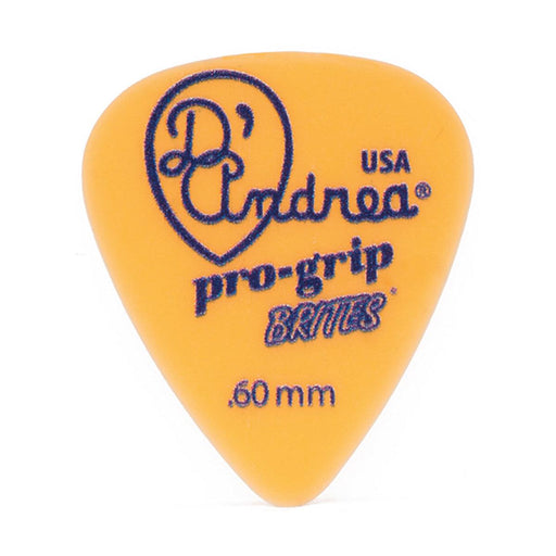 D'Andrea 351 Pro-Grip Brites Orange Pick ~ Thin Medium ~ 72 Picks - DD Music Geek