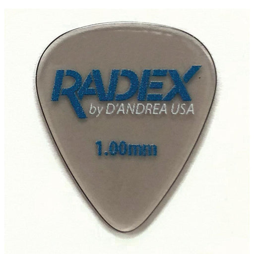 D'Andrea 351 Radex Smoke Pick Pack ~ 1.0mm ~ 6 Picks - DD Music Geek