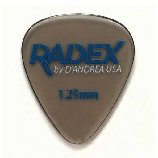 D'Andrea 351 Radex Smoke Pick Pack ~ 1.25mm ~ 6 Picks - DD Music Geek