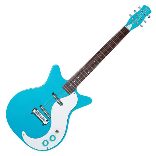 Danelectro '59M NOS Guitar ~ Baby Come Back Blue - DD Music Geek