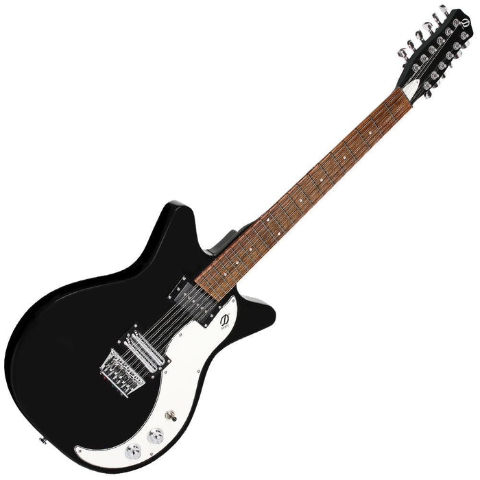 Danelectro '59X 12 String Guitar ~ Gloss Black - DD Music Geek