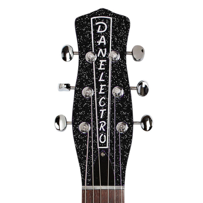 Danelectro Blackout '59M NOS+ Electric Guitar ~ Black Metalflake - DD Music Geek