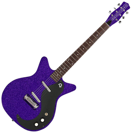 Danelectro Blackout '59M NOS+ Electric Guitar ~ Purple Metalflake - DD Music Geek