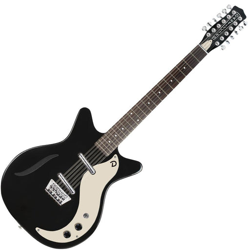 Danelectro Vintage 12 String Guitar ~ Gloss Black - DD Music Geek