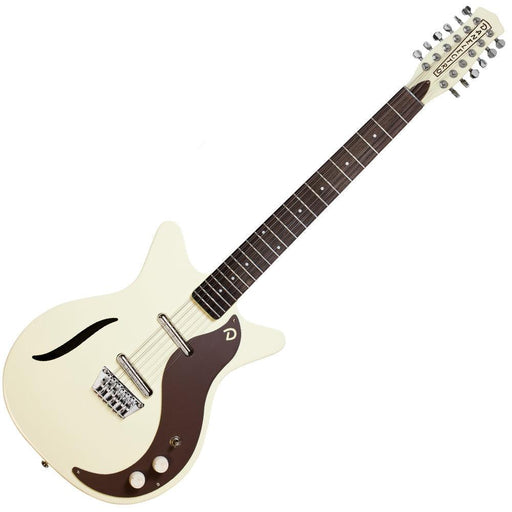 Danelectro Vintage 12 String Guitar ~ Vintage White - DD Music Geek