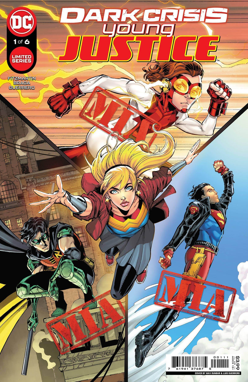 DARK CRISIS YOUNG JUSTICE #1 CVR A DUNBAR - DD Music Geek