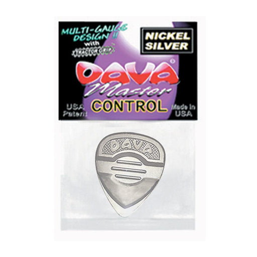 Dava Master Control Nickel Silver Tip Pick - DD Music Geek