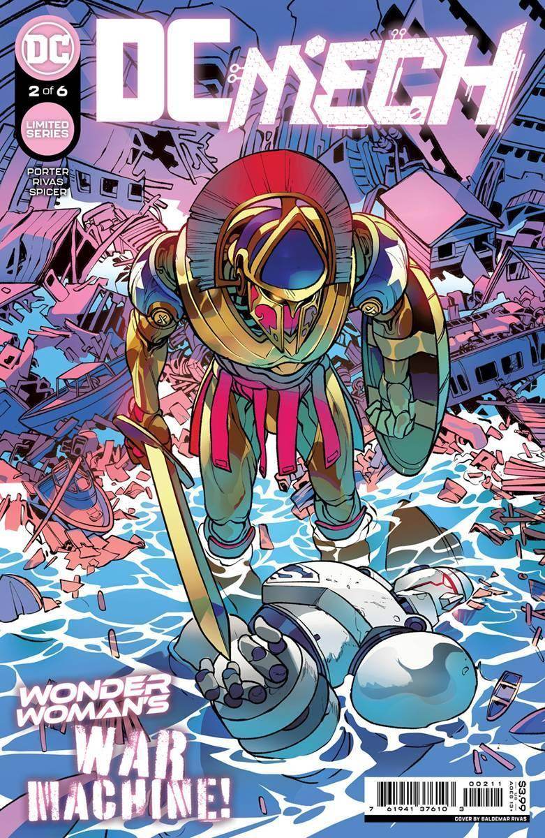 DC MECH #2 (OF 6) CVR A RIVAS - DD Music Geek